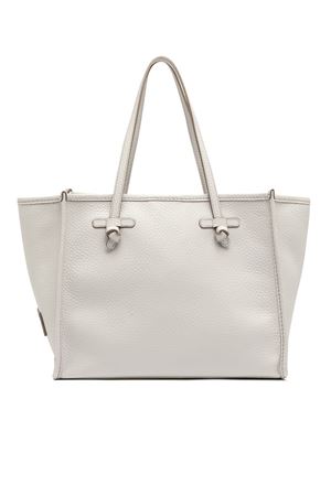 Shopping Marcella in pelle bubble double bianca GIANNI CHIARINI | BS9330BBL211